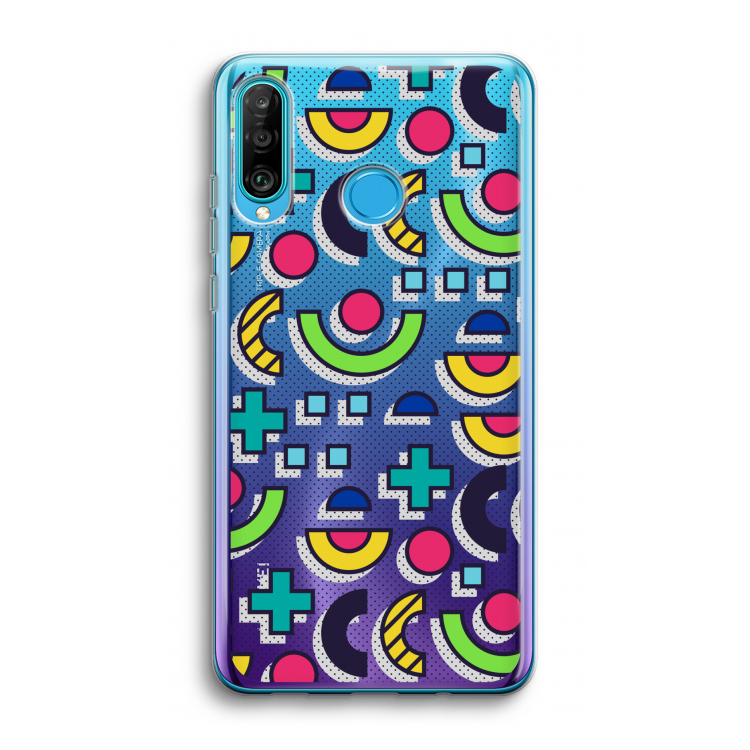 8-bit N°6: Huawei P30 Lite Transparant Hoesje