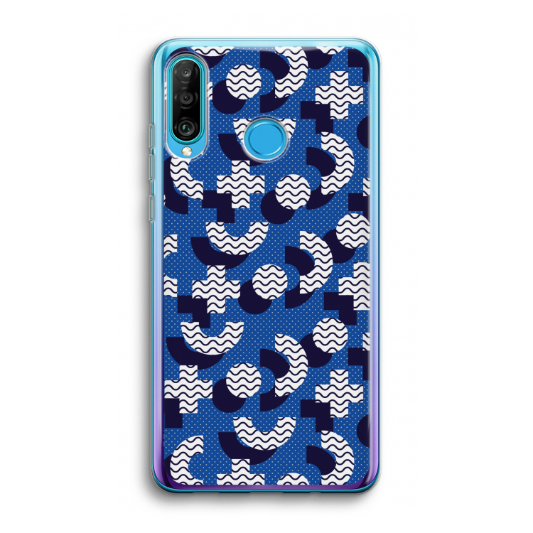 8-bit N°5: Huawei P30 Lite Transparant Hoesje