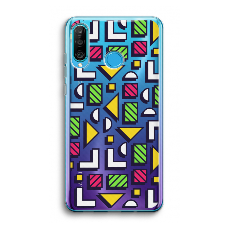 8-bit N°4: Huawei P30 Lite Transparant Hoesje