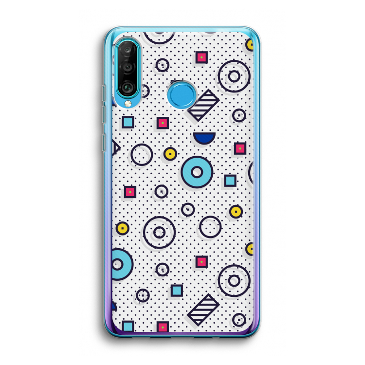 8-bit N°9: Huawei P30 Lite Transparant Hoesje