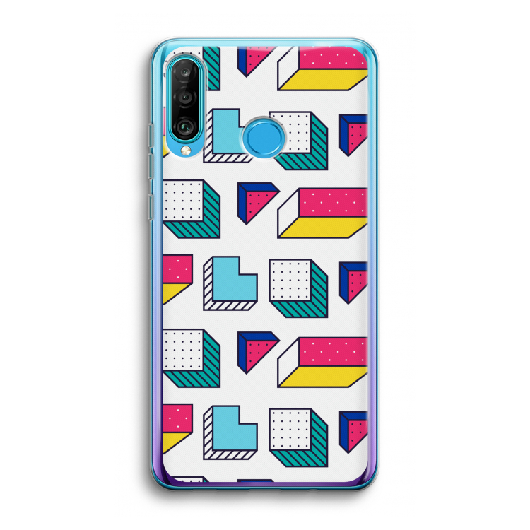 8-bit N°7: Huawei P30 Lite Transparant Hoesje