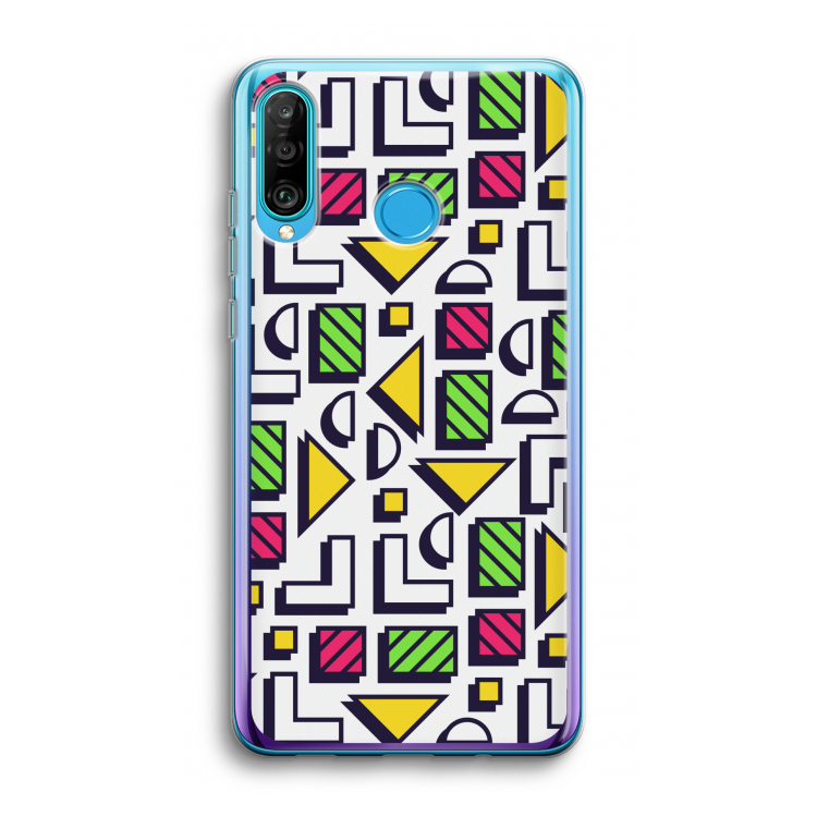 8-bit N°4: Huawei P30 Lite Transparant Hoesje