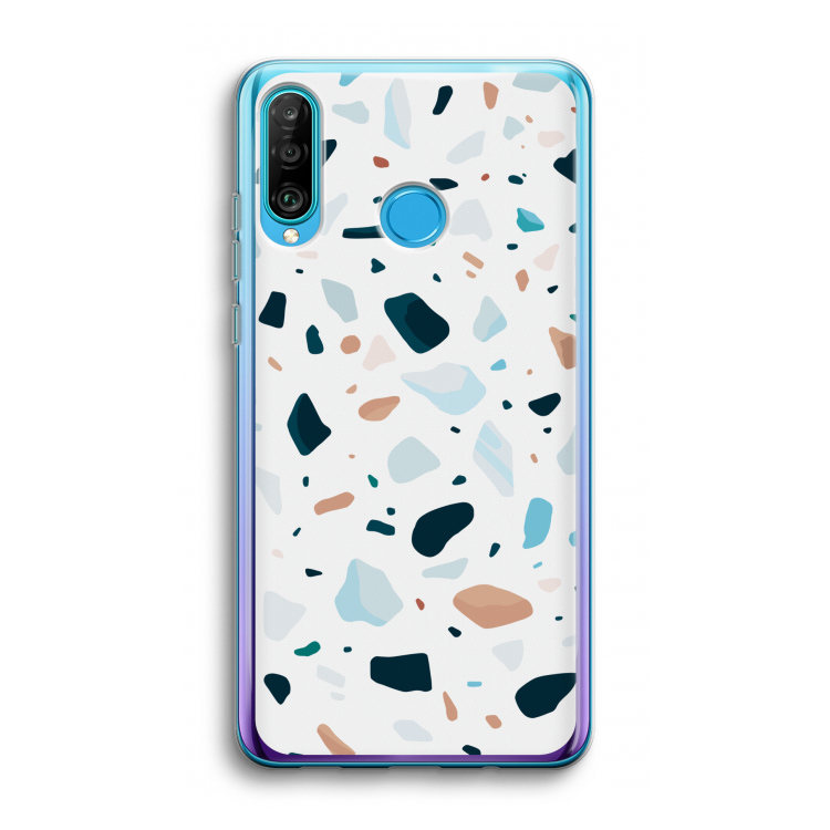 Terrazzo N°13: Huawei P30 Lite Transparant Hoesje