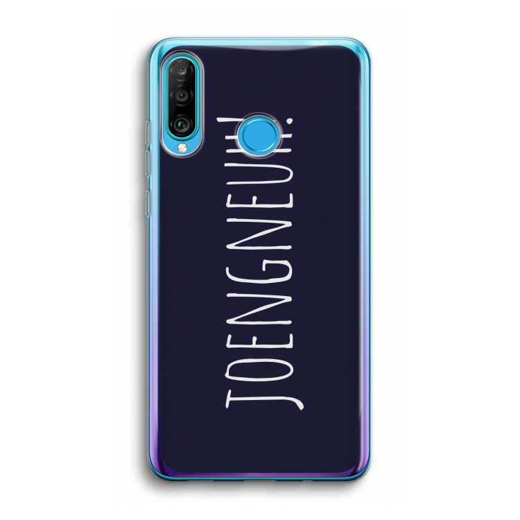 Joengneuh!: Huawei P30 Lite Transparant Hoesje