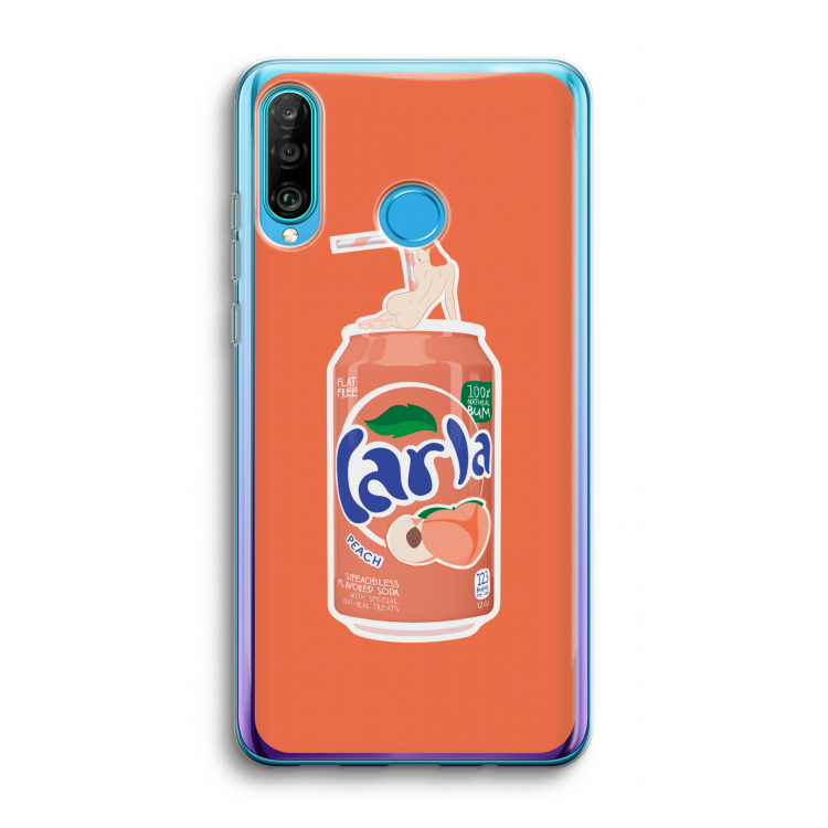 S(peach)less: Huawei P30 Lite Transparant Hoesje