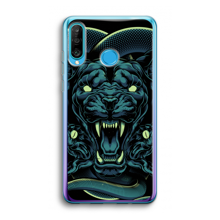 Cougar and Vipers: Huawei P30 Lite Transparant Hoesje