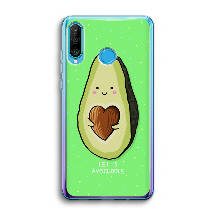 Avocuddle: Huawei P30 Lite Transparant Hoesje