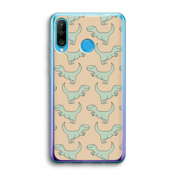 Dinos: Huawei P30 Lite Transparant Hoesje