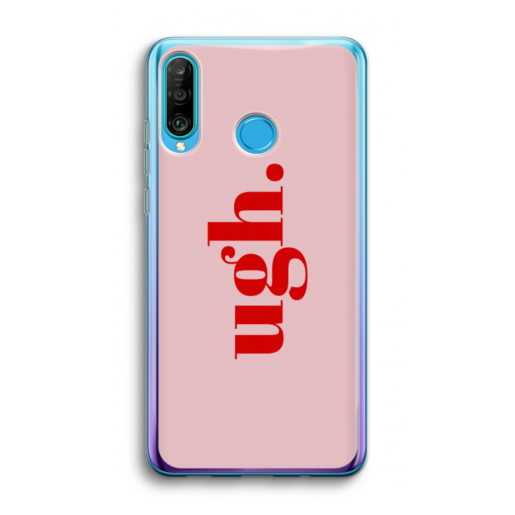 Ugh: Huawei P30 Lite Transparant Hoesje