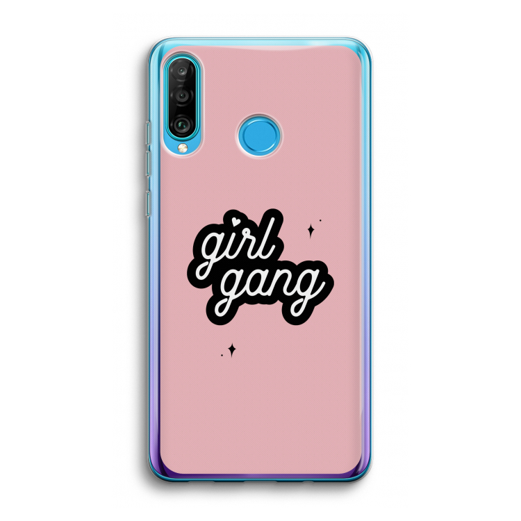 Girl Gang: Huawei P30 Lite Transparant Hoesje
