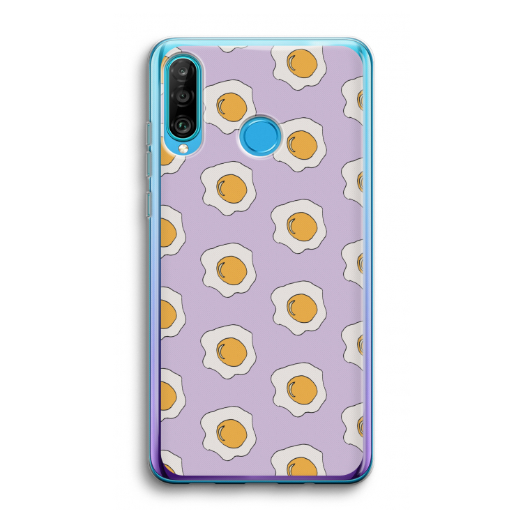 Bacon to my eggs #1: Huawei P30 Lite Transparant Hoesje