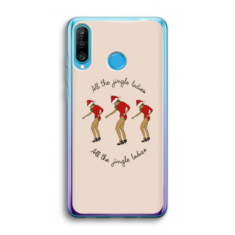 Jingle Ladies: Huawei P30 Lite Transparant Hoesje