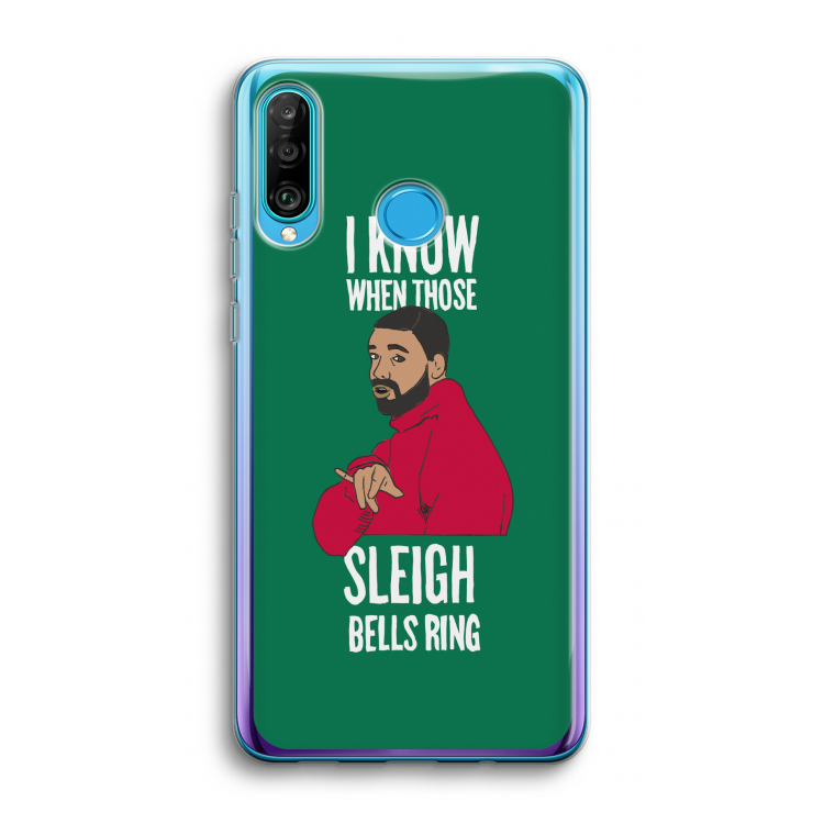 Sleigh Bells Ring: Huawei P30 Lite Transparant Hoesje