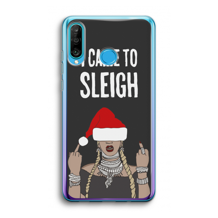 Came To Sleigh: Huawei P30 Lite Transparant Hoesje