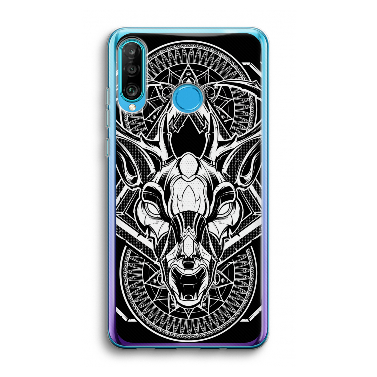 Oh Deer: Huawei P30 Lite Transparant Hoesje