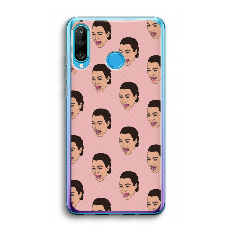 Ugly Cry Call: Huawei P30 Lite Transparant Hoesje