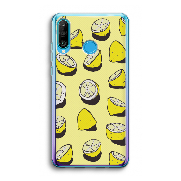 When Life Gives You Lemons...: Huawei P30 Lite Transparant Hoesje