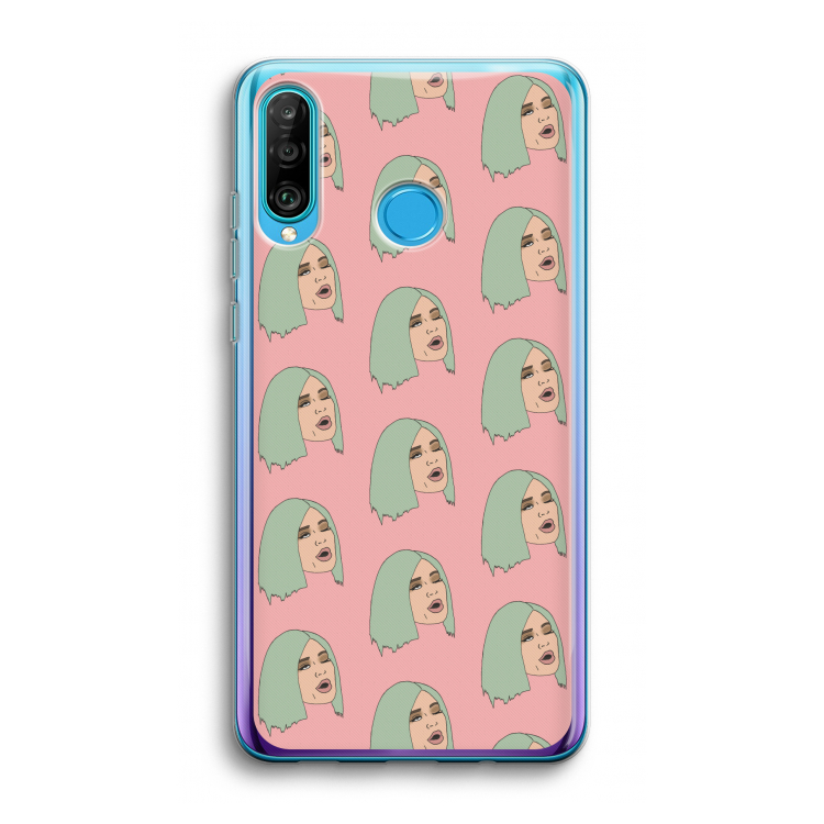 King Kylie: Huawei P30 Lite Transparant Hoesje