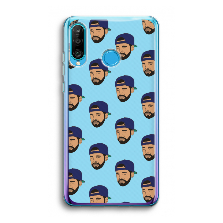 Drake Away: Huawei P30 Lite Transparant Hoesje