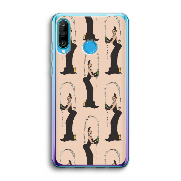 Pop Some Kim: Huawei P30 Lite Transparant Hoesje
