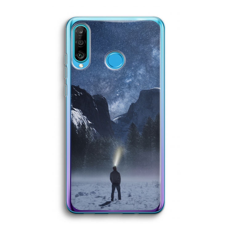 Wanderlust: Huawei P30 Lite Transparant Hoesje