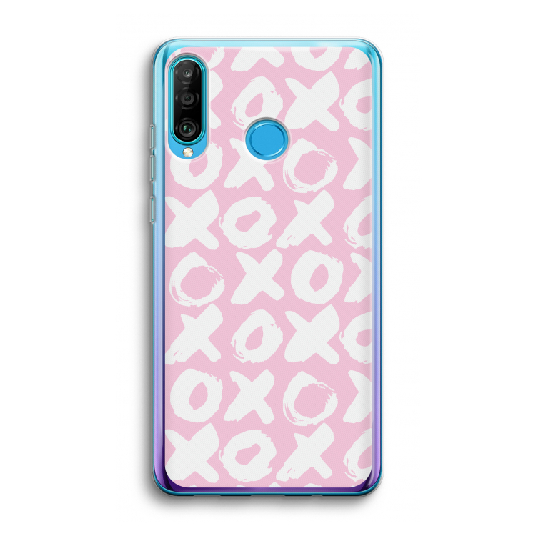 XOXO: Huawei P30 Lite Transparant Hoesje
