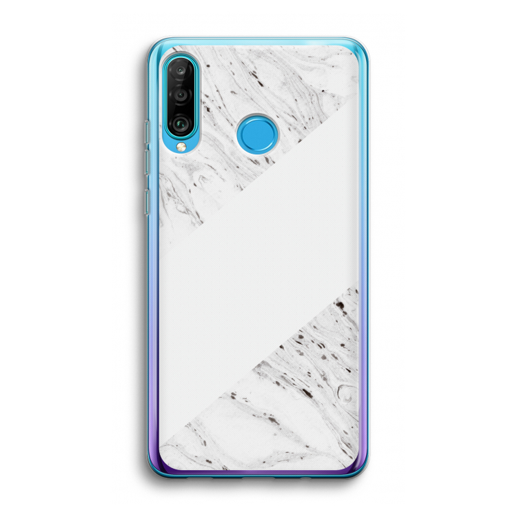 Biggest stripe: Huawei P30 Lite Transparant Hoesje
