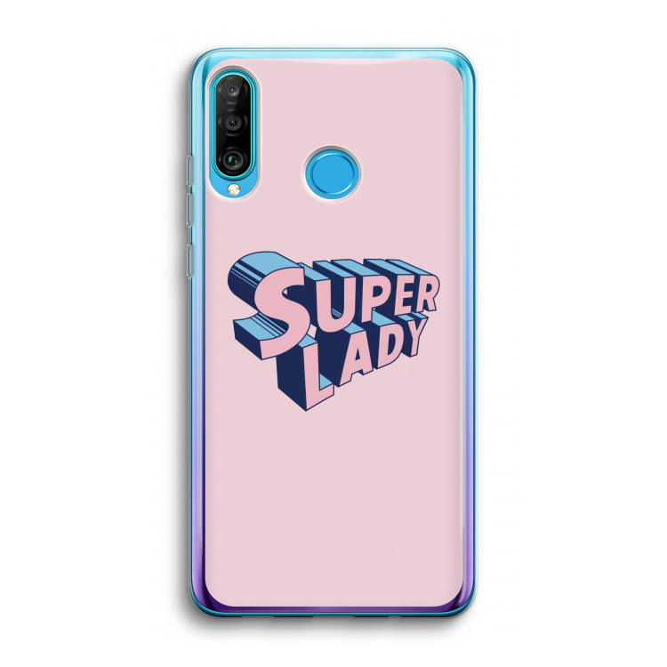 Superlady: Huawei P30 Lite Transparant Hoesje