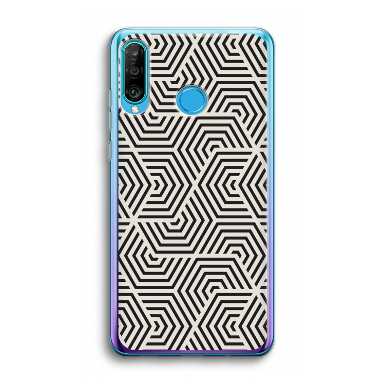 Magic pattern: Huawei P30 Lite Transparant Hoesje