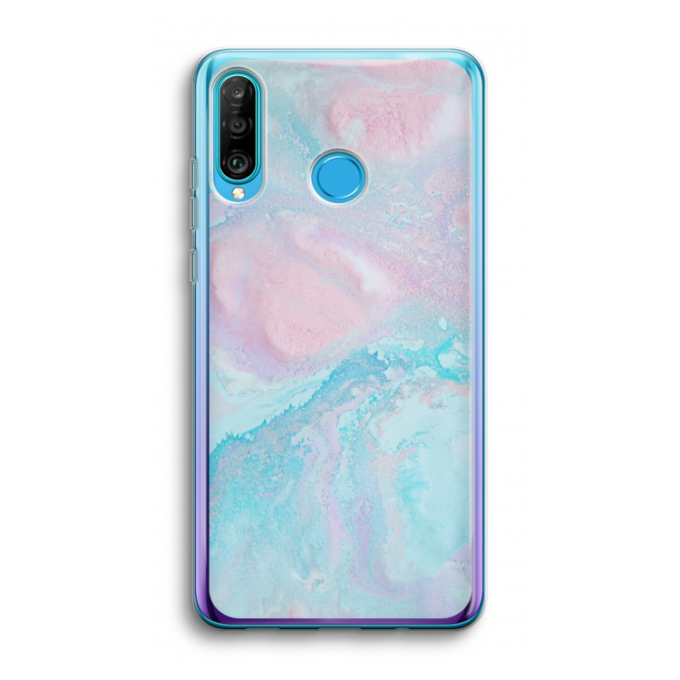 Fantasie pastel: Huawei P30 Lite Transparant Hoesje