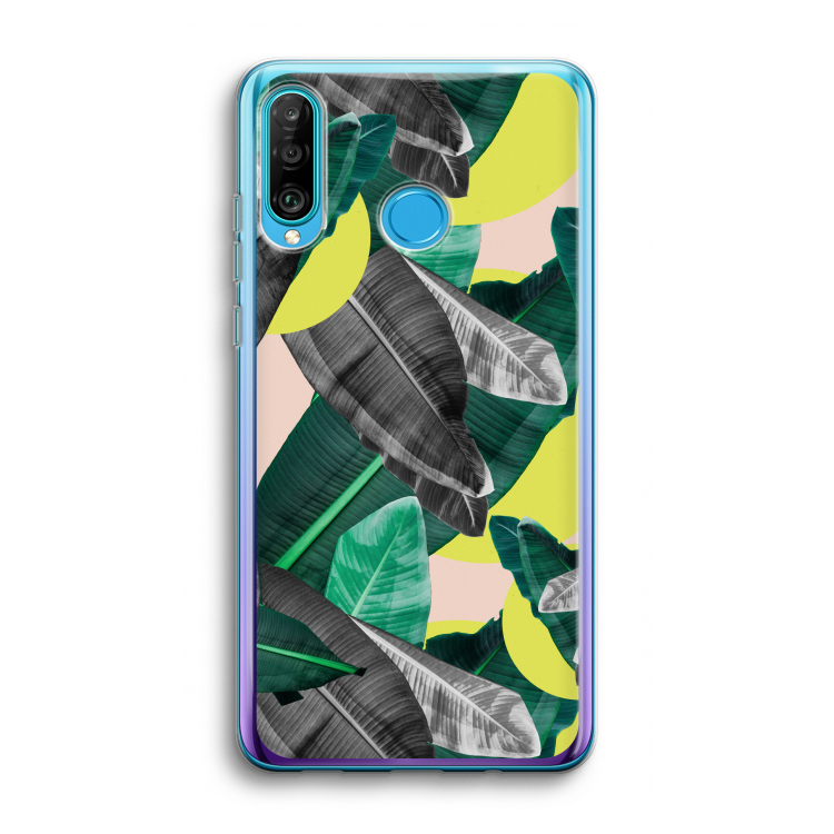 Fantasie jungle: Huawei P30 Lite Transparant Hoesje