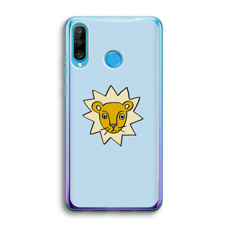 Kleine leeuw: Huawei P30 Lite Transparant Hoesje