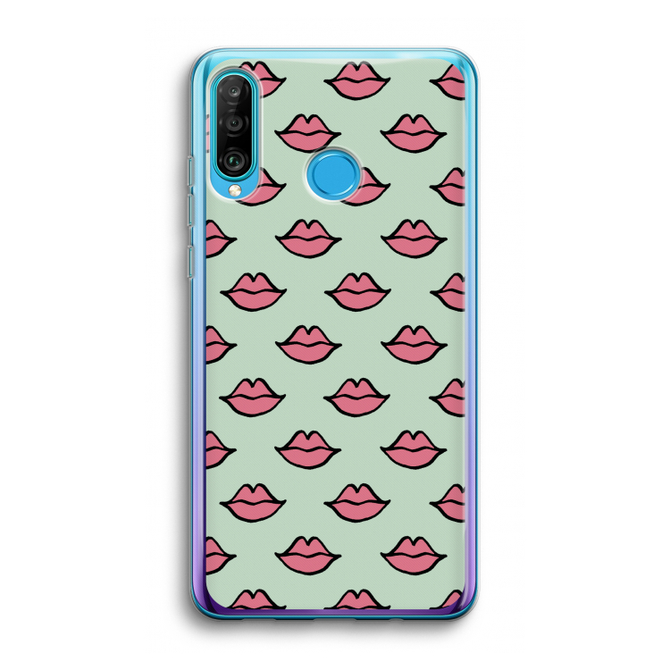 Lipjes: Huawei P30 Lite Transparant Hoesje