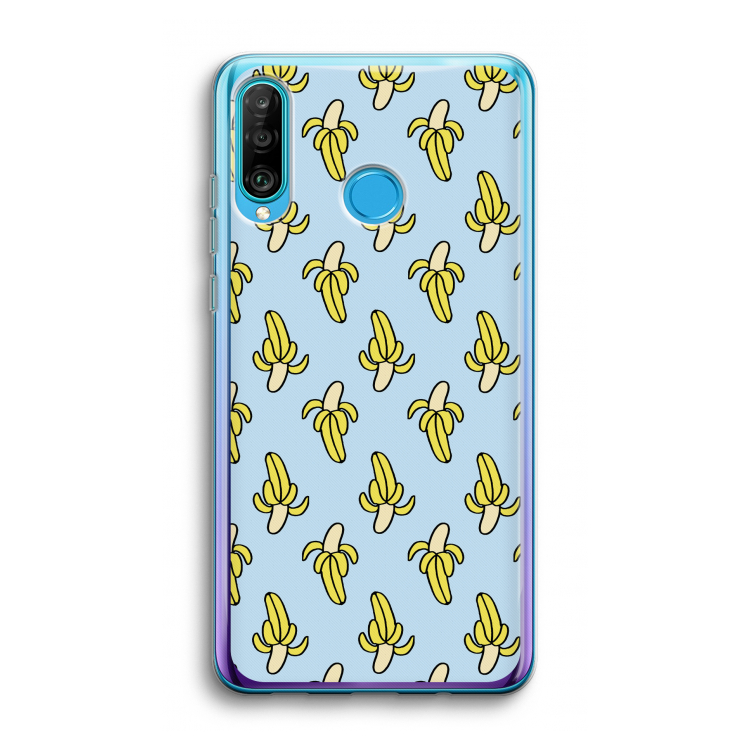 Bananas: Huawei P30 Lite Transparant Hoesje