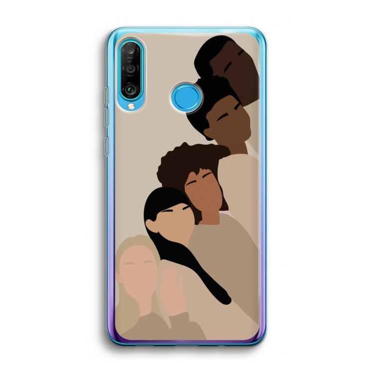 Sweet creatures: Huawei P30 Lite Transparant Hoesje