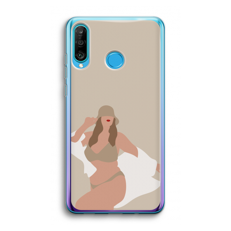 One of a kind: Huawei P30 Lite Transparant Hoesje
