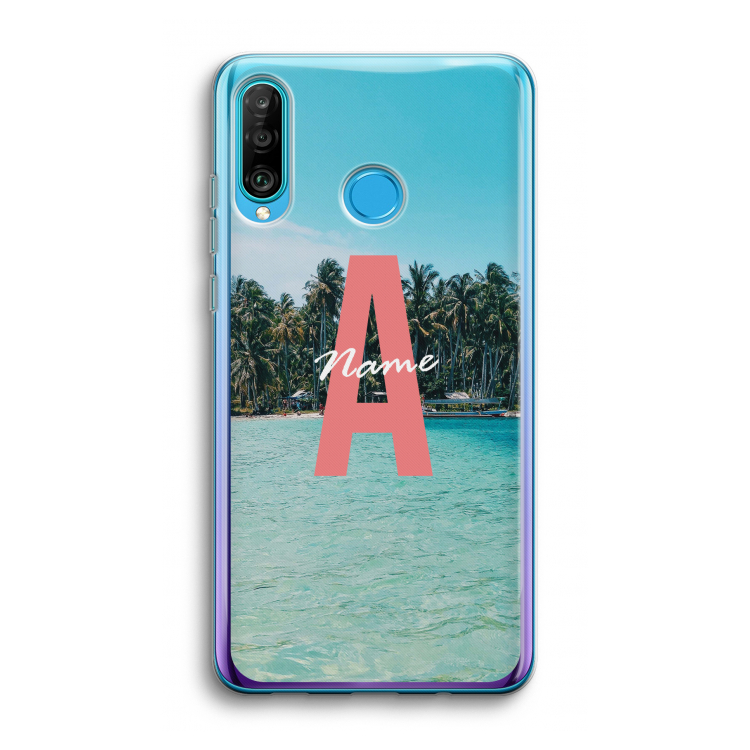 Pacific Dream: Huawei P30 Lite Transparant Hoesje