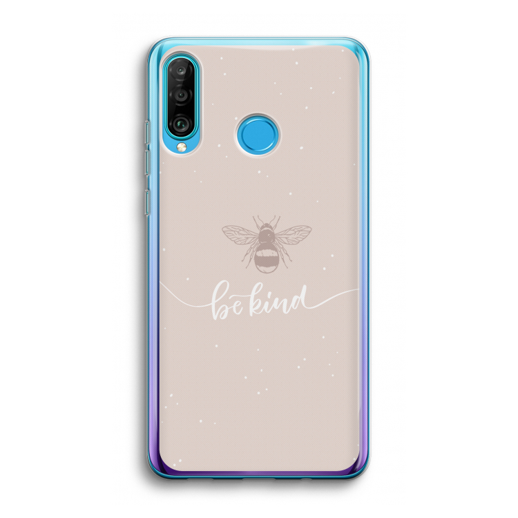 Be(e) kind: Huawei P30 Lite Transparant Hoesje