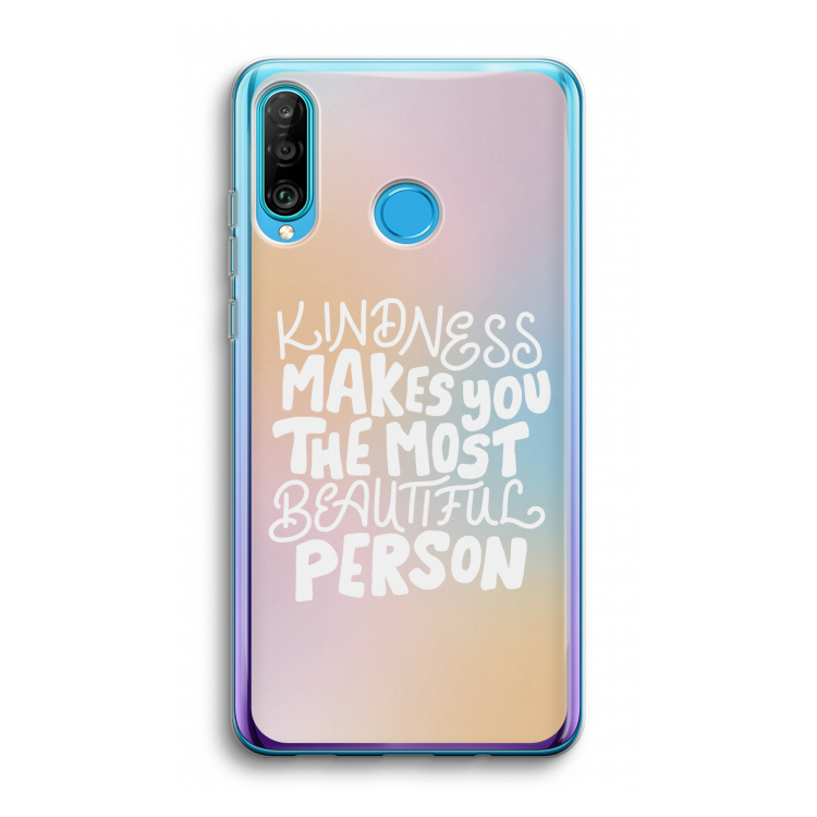 The prettiest: Huawei P30 Lite Transparant Hoesje