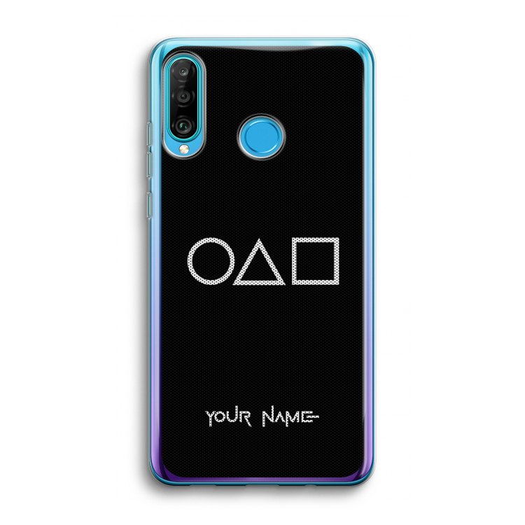 Squid Game: Huawei P30 Lite Transparant Hoesje