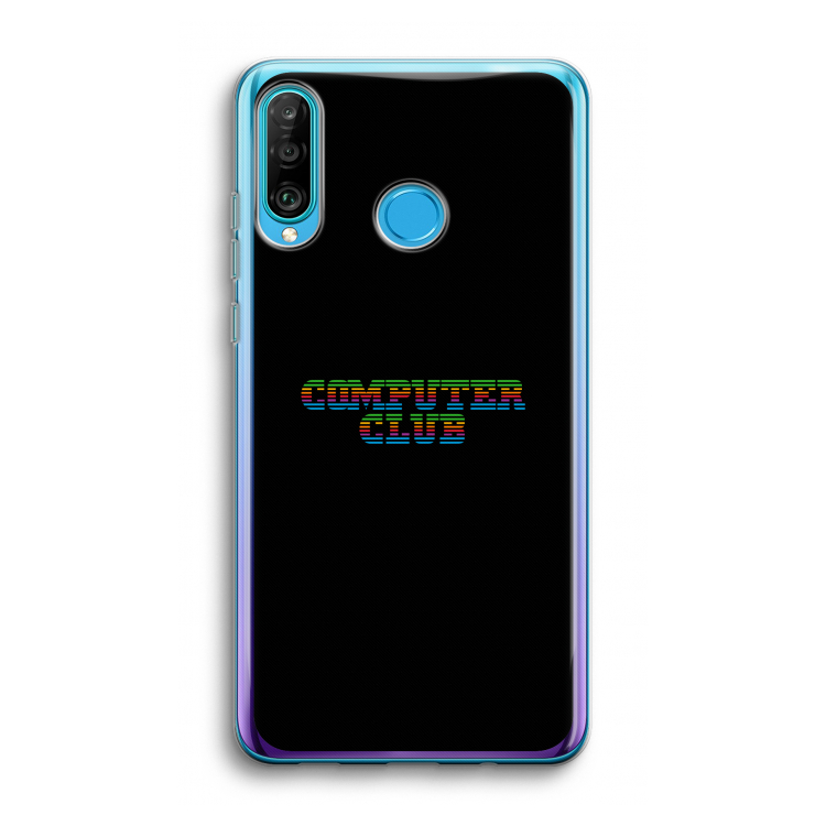 Retro: Huawei P30 Lite Transparant Hoesje