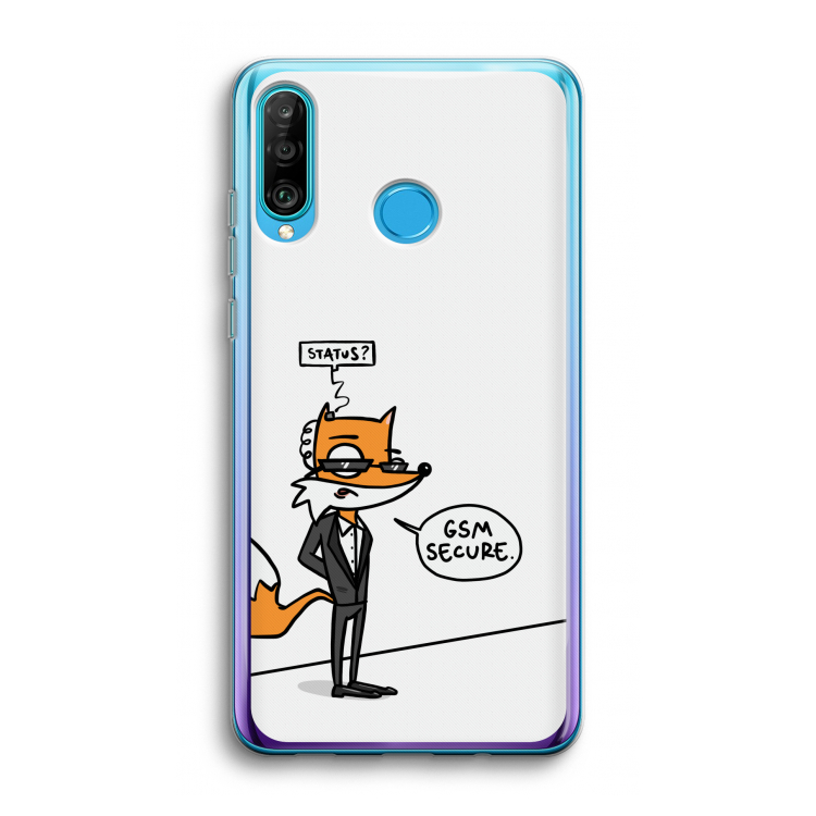 GSM secure: Huawei P30 Lite Transparant Hoesje