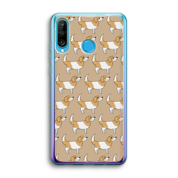Doggy: Huawei P30 Lite Transparant Hoesje
