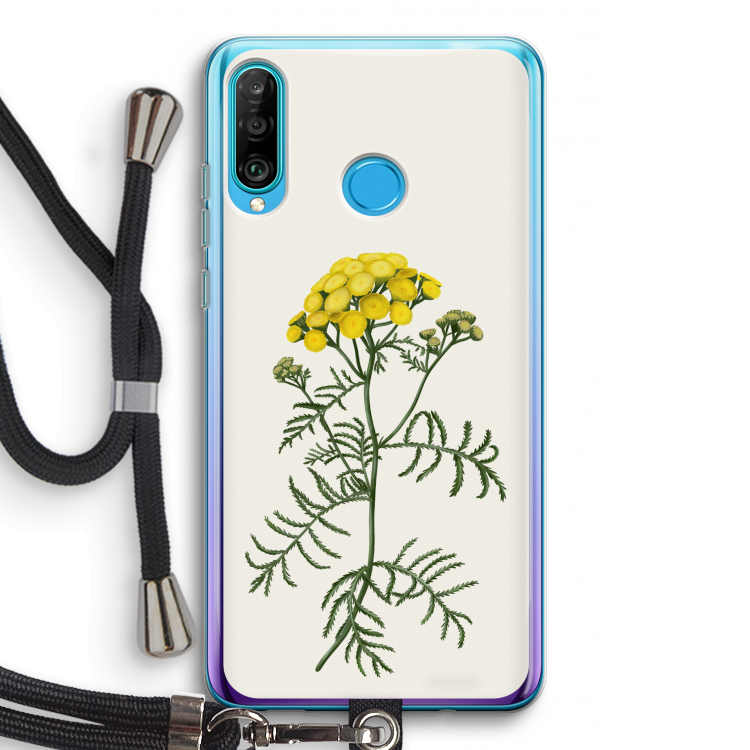 Tansy: Huawei P30 Lite Transparant Hoesje met koord