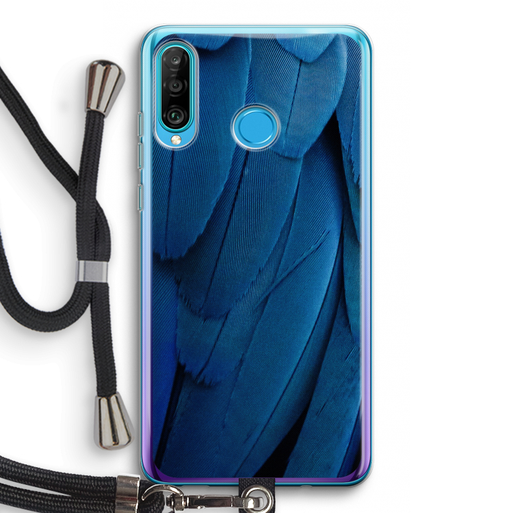 Pauw: Huawei P30 Lite Transparant Hoesje met koord