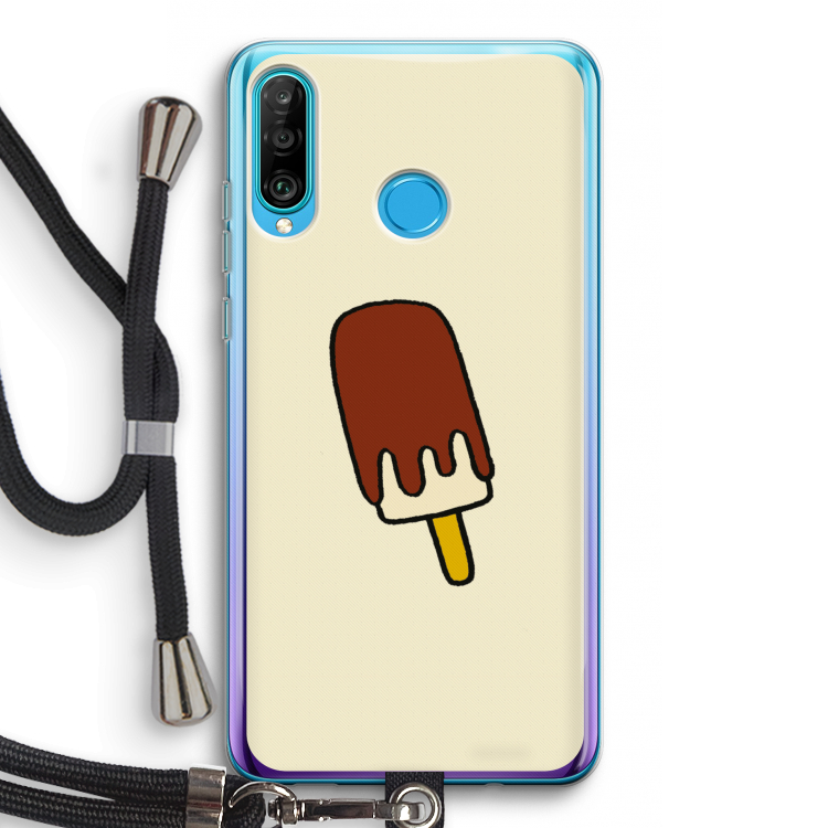 Frisco: Huawei P30 Lite Transparant Hoesje met koord