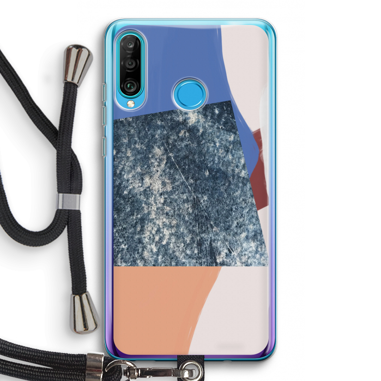 Billy: Huawei P30 Lite Transparant Hoesje met koord