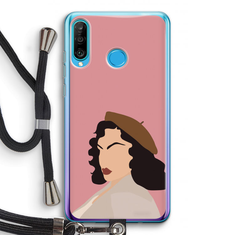Confidence: Huawei P30 Lite Transparant Hoesje met koord