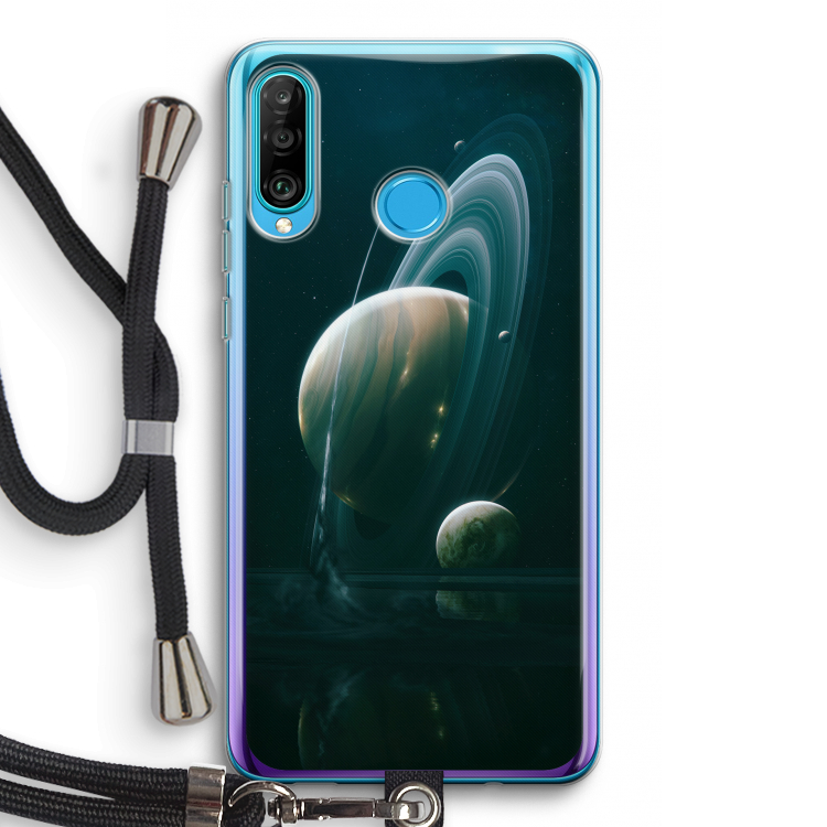 Mercurius: Huawei P30 Lite Transparant Hoesje met koord