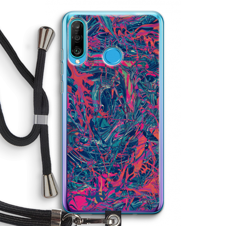 Sleeping Dreams: Huawei P30 Lite Transparant Hoesje met koord